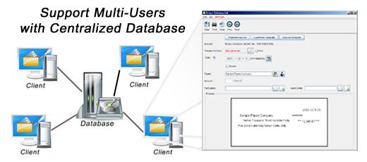 Support multi users with centralized database